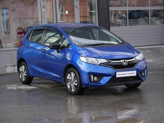 2017 Honda Fit III Рестайлинг, синий, 1155000 рублей, вид 3