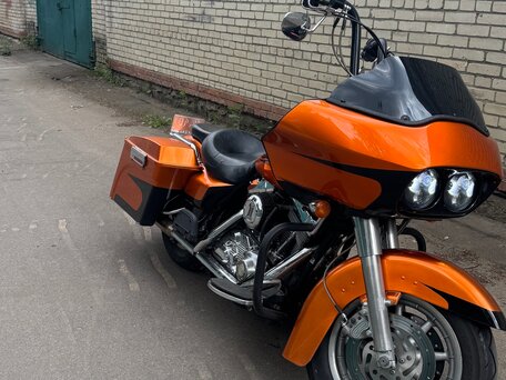 2007 Harley-Davidson Road Glide, оранжевый, 930000 рублей, вид 5