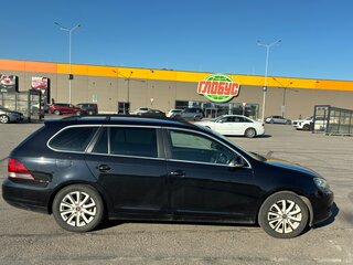 2011 Volkswagen Golf VI, чёрный, 850000 рублей, вид 2