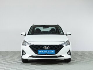2021 Hyundai Solaris II Рестайлинг, белый, 1099000 рублей, вид 2