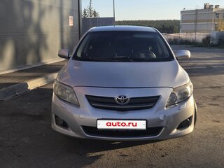 2008 Toyota Corolla X (E140, E150), серебристый, 550000 рублей, вид 2