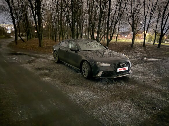 2016 Audi A7 I (4G) Рестайлинг, серый, 2750000 рублей - вид 6
