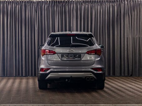 2015 Hyundai Santa Fe III Рестайлинг, серый, 1745000 рублей, вид 5