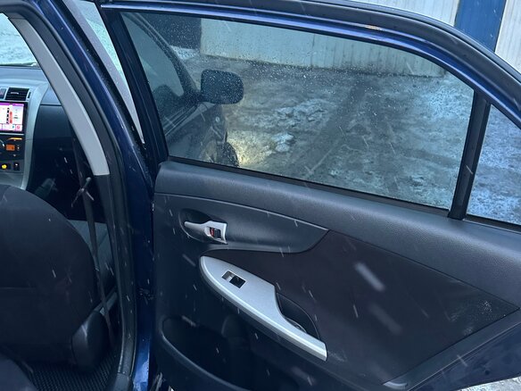 2008 Toyota Corolla AMT X (E140, E150), синий, 730000 рублей - вид 10