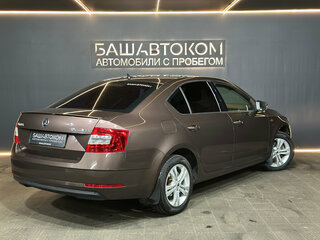 2018 Skoda Octavia III (A7) Рестайлинг, коричневый, 1599000 рублей, вид 4