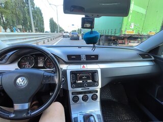 2007 Volkswagen Passat B6, серебристый, 970000 рублей, вид 5
