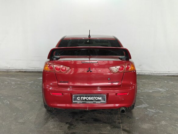 2007 Mitsubishi Lancer X, красный, 670000 рублей - вид 4