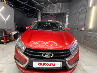 2021 Lada (ВАЗ) Vesta SW I, красный, 1050000 рублей, вид 2