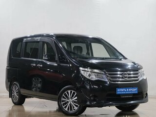 2015 Nissan Serena IV (C26), чёрный, 1489000 рублей, вид 1