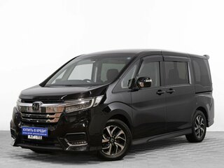 2017 Honda Stepwgn V Рестайлинг, чёрный, 2079000 рублей, вид 3