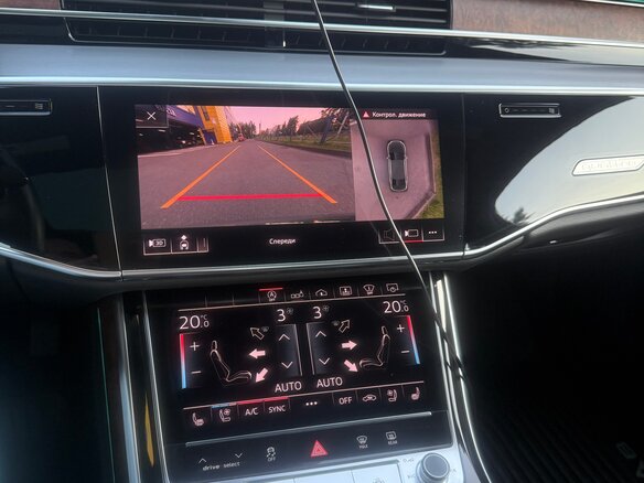 2019 Audi A8 Long 55 TFSI IV (D5), синий, 5250000 рублей - вид 17