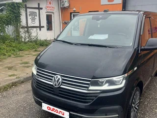 2020 Volkswagen Multivan T6 Рестайлинг, чёрный, 3900000 рублей, вид 1