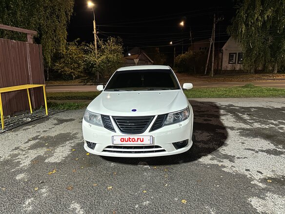 2008 Saab 9-3 II Рестайлинг, белый, 630000 рублей