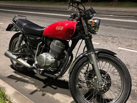 2001 Honda CB 400SS, красный, 320000 рублей, вид 4