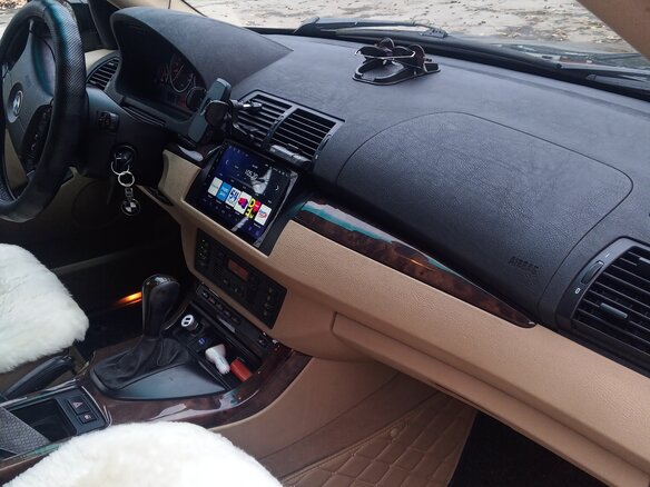 2005 BMW X5 3.0i I (E53) Рестайлинг, чёрный, 1350000 рублей - вид 5