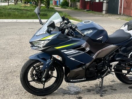 2022 Kawasaki Ninja 400, синий, 750000 рублей, вид 4