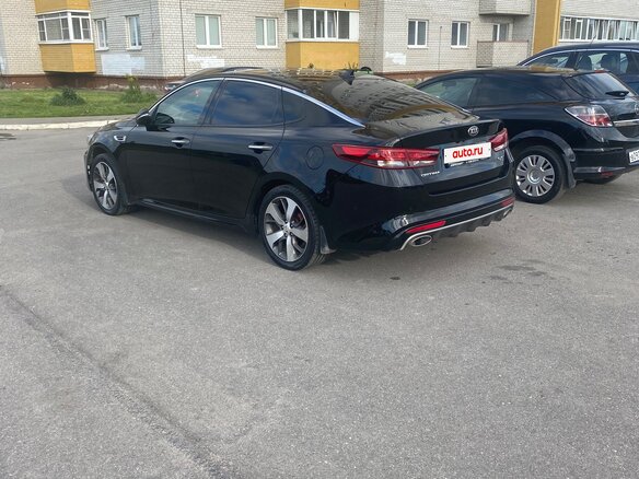 2016 Kia Optima IV, чёрный - вид 1