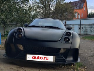 2003 Smart Roadster, чёрный, 900000 рублей, вид 4