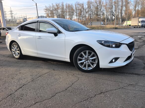 2012 Mazda 6 III (GJ), белый, 975000 рублей - вид 1