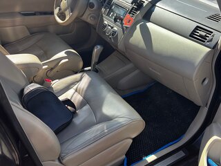 2008 Nissan Tiida I, чёрный, 525000 рублей, вид 5