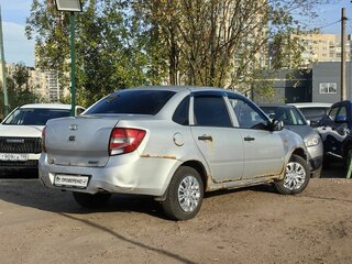 2015 Lada (ВАЗ) Granta I, серебристый, 219000 рублей, вид 5