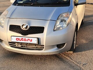 2007 Toyota Vitz II (XP90), серебристый, 500000 рублей, вид 1