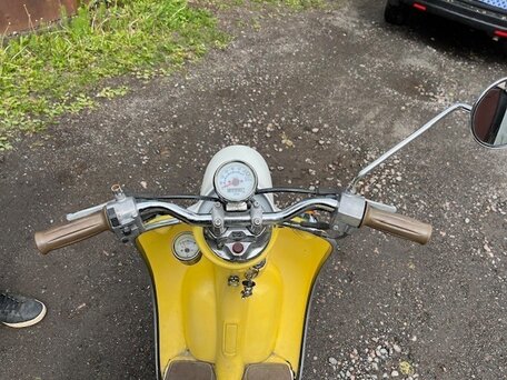 2001 Yamaha Vino 50, жёлтый, 100000 рублей, вид 4