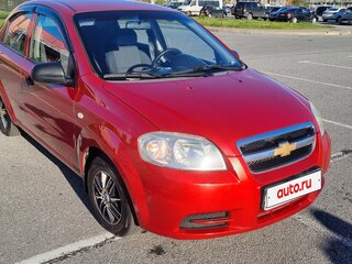 2007 Chevrolet Aveo I Рестайлинг, красный, 380000 рублей, вид 3