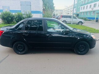 2017 Lada (ВАЗ) Granta I, чёрный, 335000 рублей, вид 4