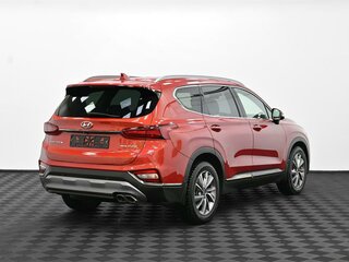 2018 Hyundai Santa Fe IV, красный, 2465000 рублей, вид 4