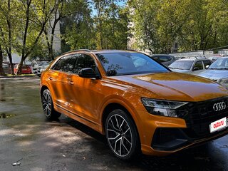 2019 Audi Q8 50 TDI I (4M), оранжевый, 5500000 рублей, вид 2