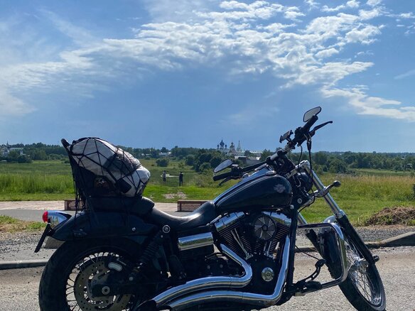 2011 Harley-Davidson Dyna Wide Glide, чёрный, 960000 рублей - вид 14