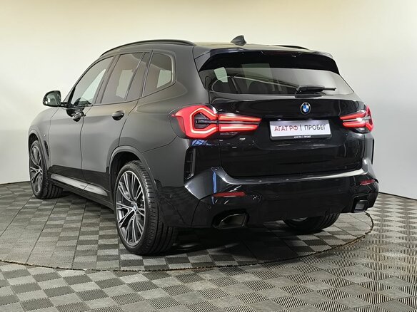 2022 BMW X3 20d xDrive III (G01) Рестайлинг, чёрный, 5215000 рублей - вид 5