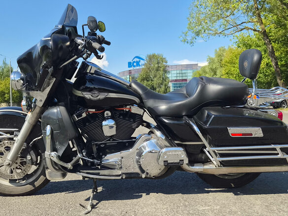 2003 Harley-Davidson Electra Glide, чёрный, 700000 рублей - вид 6