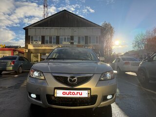 2007 Mazda 3 I (BK) Рестайлинг, серебристый, 460000 рублей, вид 2