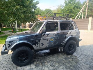 2018 Lada (ВАЗ) 2121 (4x4) Bronto I Рестайлинг, голубой, 900000 рублей, вид 5