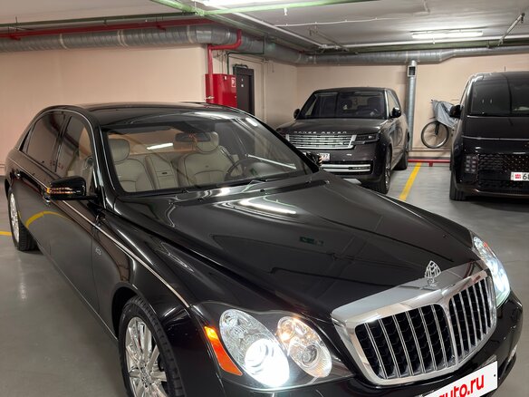2011 Maybach 62 I Рестайлинг, чёрный - вид 5
