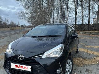 2019 Toyota Vitz III (XP130) Рестайлинг 2, чёрный, 1050000 рублей, вид 2