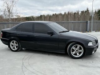 1992 BMW 3 серии 316i III (E36), чёрный, 170000 рублей, вид 4