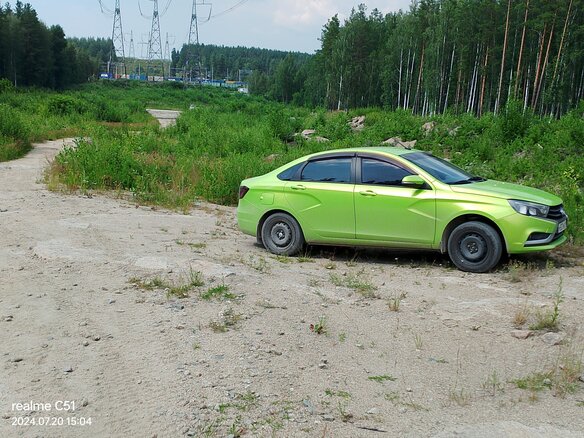 2016 Lada (ВАЗ) Vesta I, жёлтый - вид 6