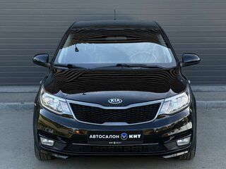 2015 Kia Rio III Рестайлинг, чёрный, 889000 рублей, вид 2