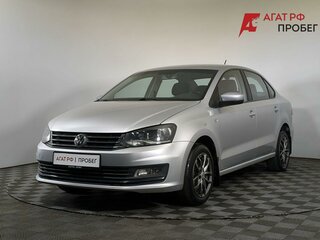 2017 Volkswagen Polo V Рестайлинг, серебристый, 1118000 рублей, вид 1