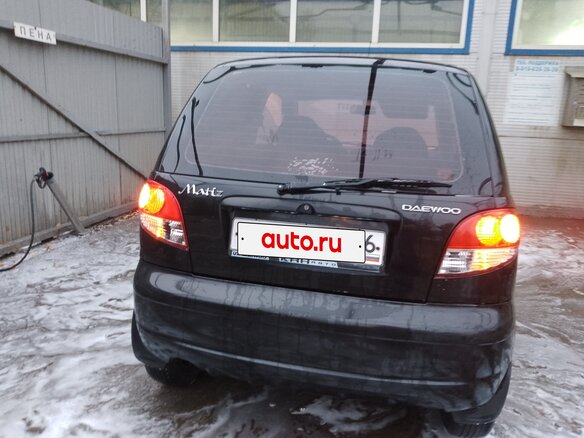 2012 Daewoo Matiz I Рестайлинг, чёрный, 215000 рублей - вид 5