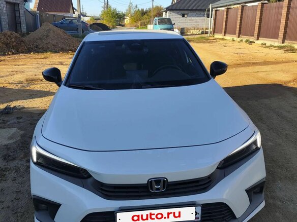 2022 Honda Civic XI, белый, 2700000 рублей - вид 1