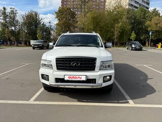 2008 Infiniti QX56 I Рестайлинг, белый, 1600000 рублей, вид 2