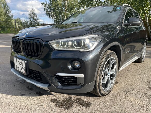 2017 BMW X1 18i sDrive II (F48), чёрный, 1770000 рублей - вид 20