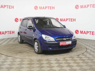 2008 Hyundai Getz I Рестайлинг, синий, 375000 рублей, вид 3