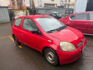 2002 Toyota Yaris I, красный, 188000 рублей, вид 1