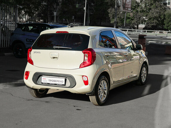2022 Kia Picanto III Рестайлинг, бежевый - вид 3
