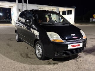 2007 Chevrolet Spark II, чёрный, 300000 рублей, вид 1